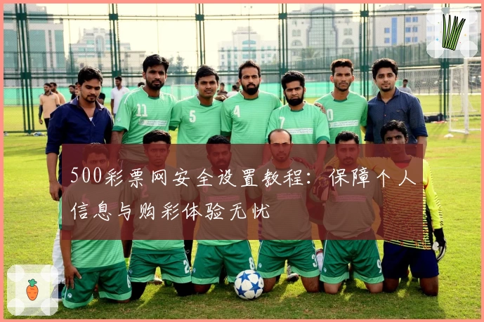 500彩票网安全设置教程:保障个人信息与购彩体验无忧